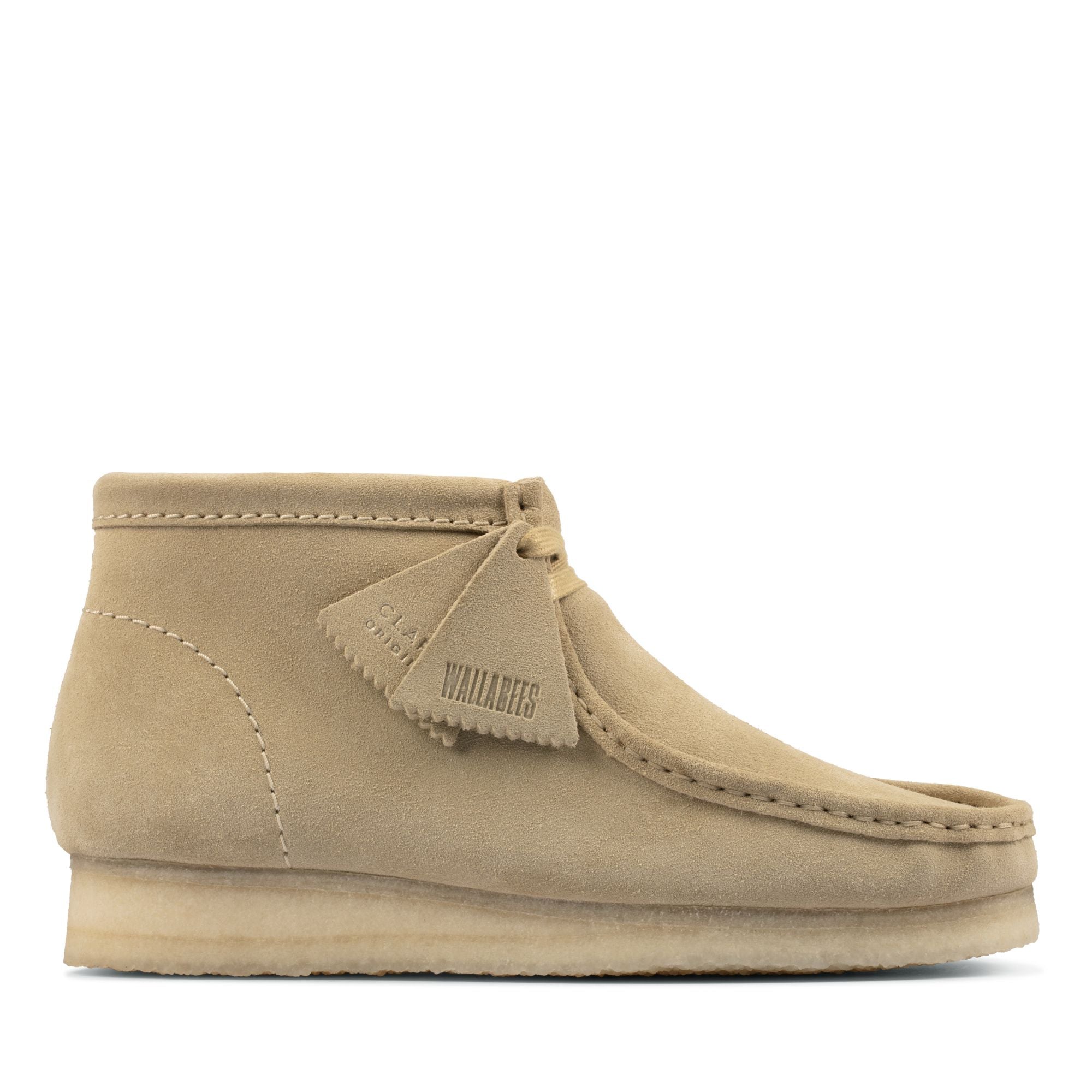 CLARK WALLABEE HIGH - MAPLE SUEDE – Lazarus of Moultrie