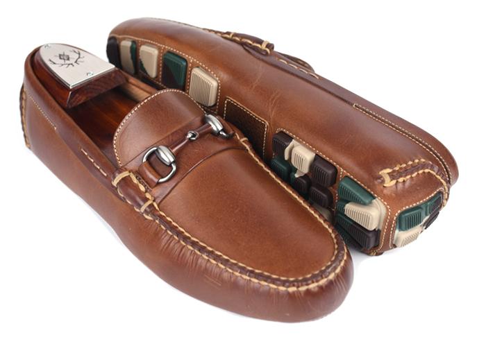 MARTIN DINGMAN OLD ROW OILED SADDLE LEATHER PENNY LOAFER Lazarus of Moultrie