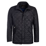 BARBOUR FLYWEIGHT CHELSEA QUILTED JACKET - BLACK